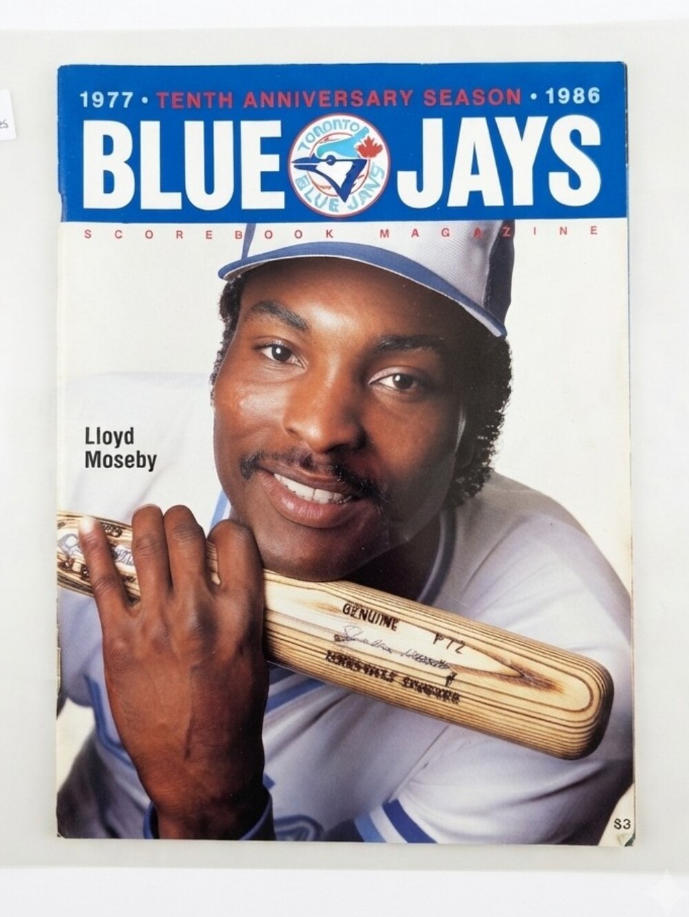 1986 Toronto Blue Jays Scorebook Magazine – Lloyd Moseby Cover (Vol. 10) Tigers